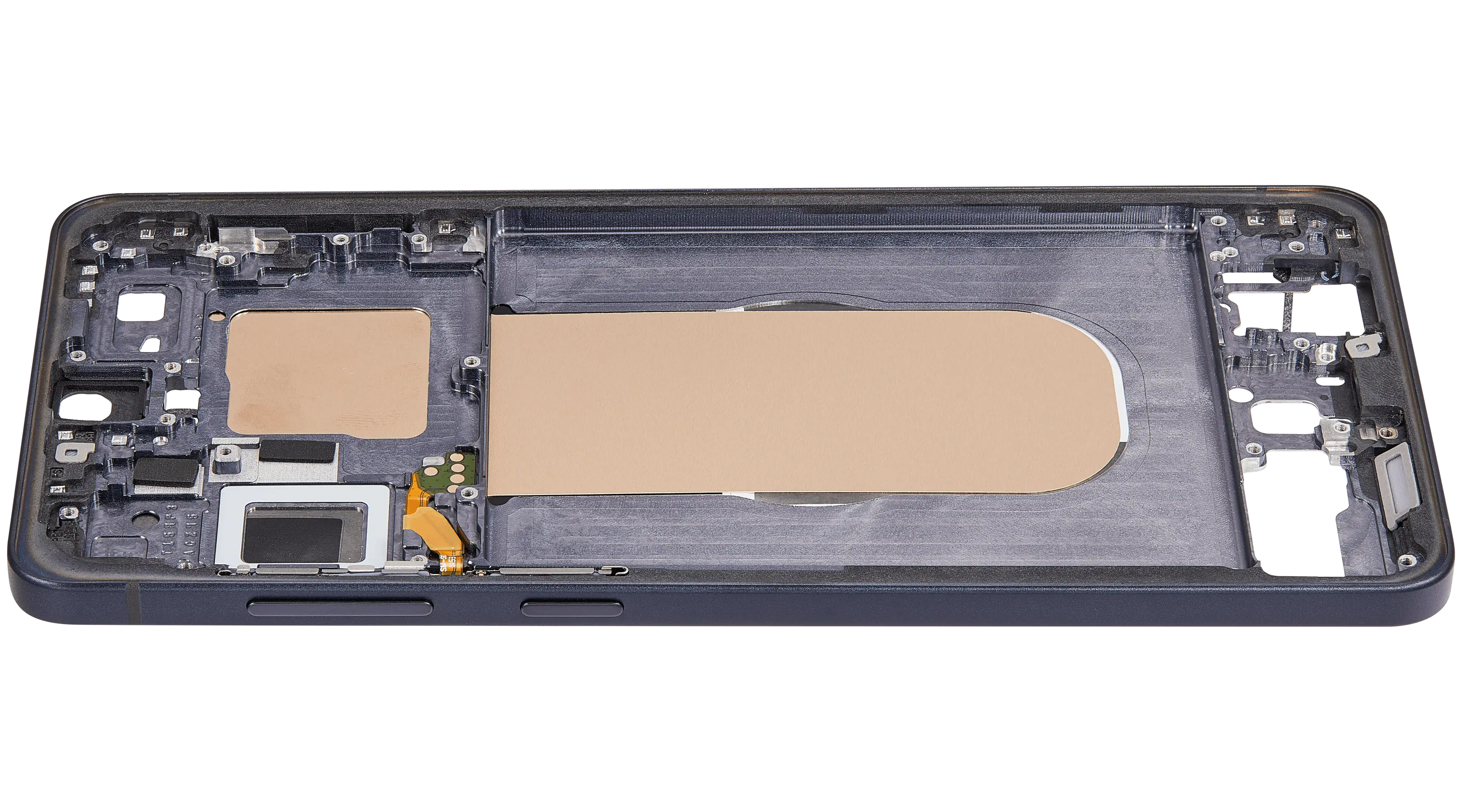 Midframe/Rahmen Compatible für Samsung Galaxy S25 Edge 5G (US & Internationale Version) (Titanium Jetblack)
