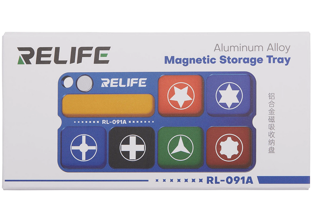 RL-091A Magnetisches Aufbewahrungstablett aus Aluminiumlegierung von Relife
