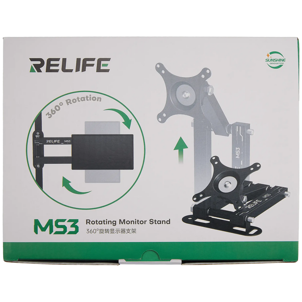 MS3 360° Rotierender Monitor-Wandmontageständer (ReLife)