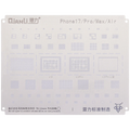 Bumblebee Stencil (QS729) for iPhone 17 / 17 Pro / 17 Pro Max / Air (Qianli)