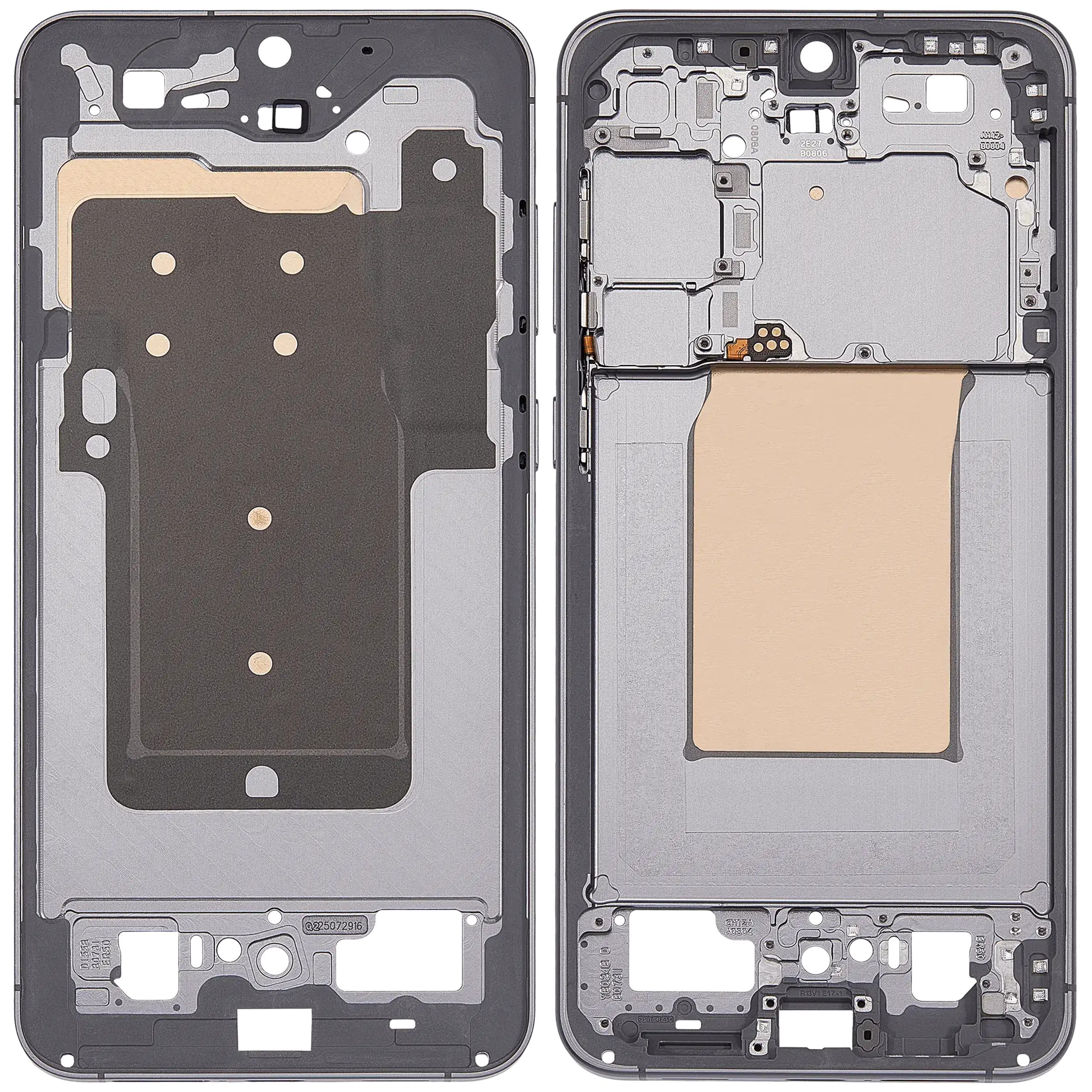 Midframe/Rahmen Compatible für Samsung Galaxy S25 FE 5G (US & Internationale Version) (Jetblack / Navy)