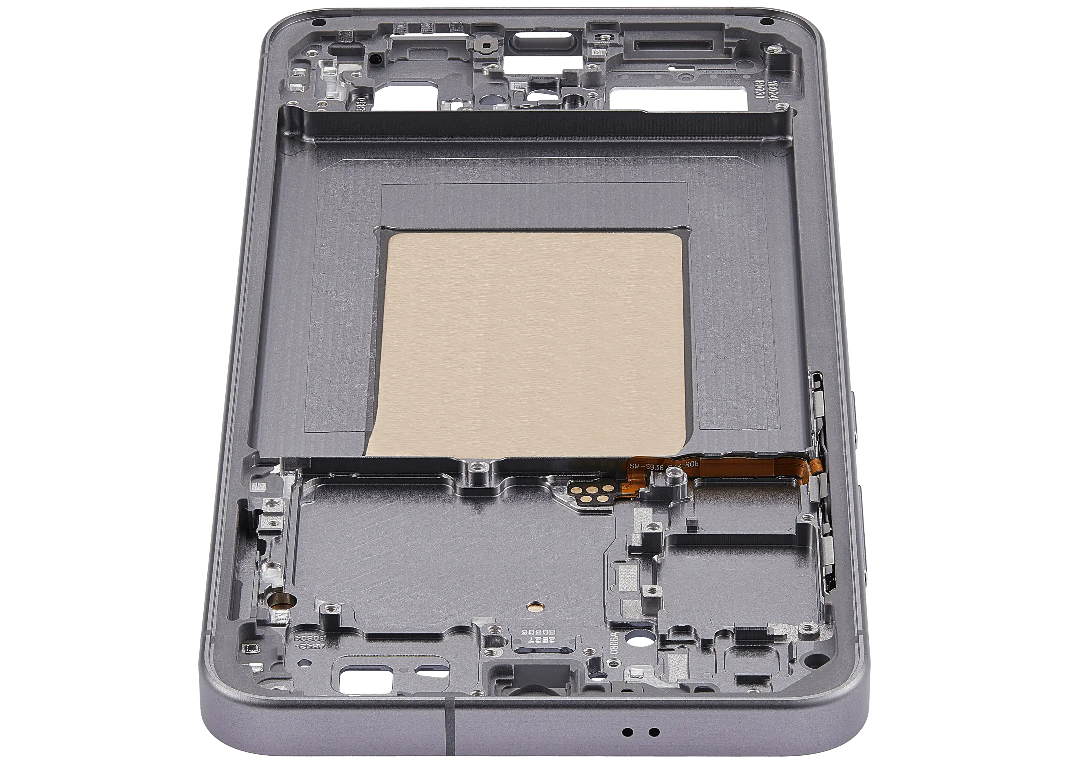 Midframe/Rahmen Compatible für Samsung Galaxy S25 FE 5G (US & Internationale Version) (Jetblack / Navy)
