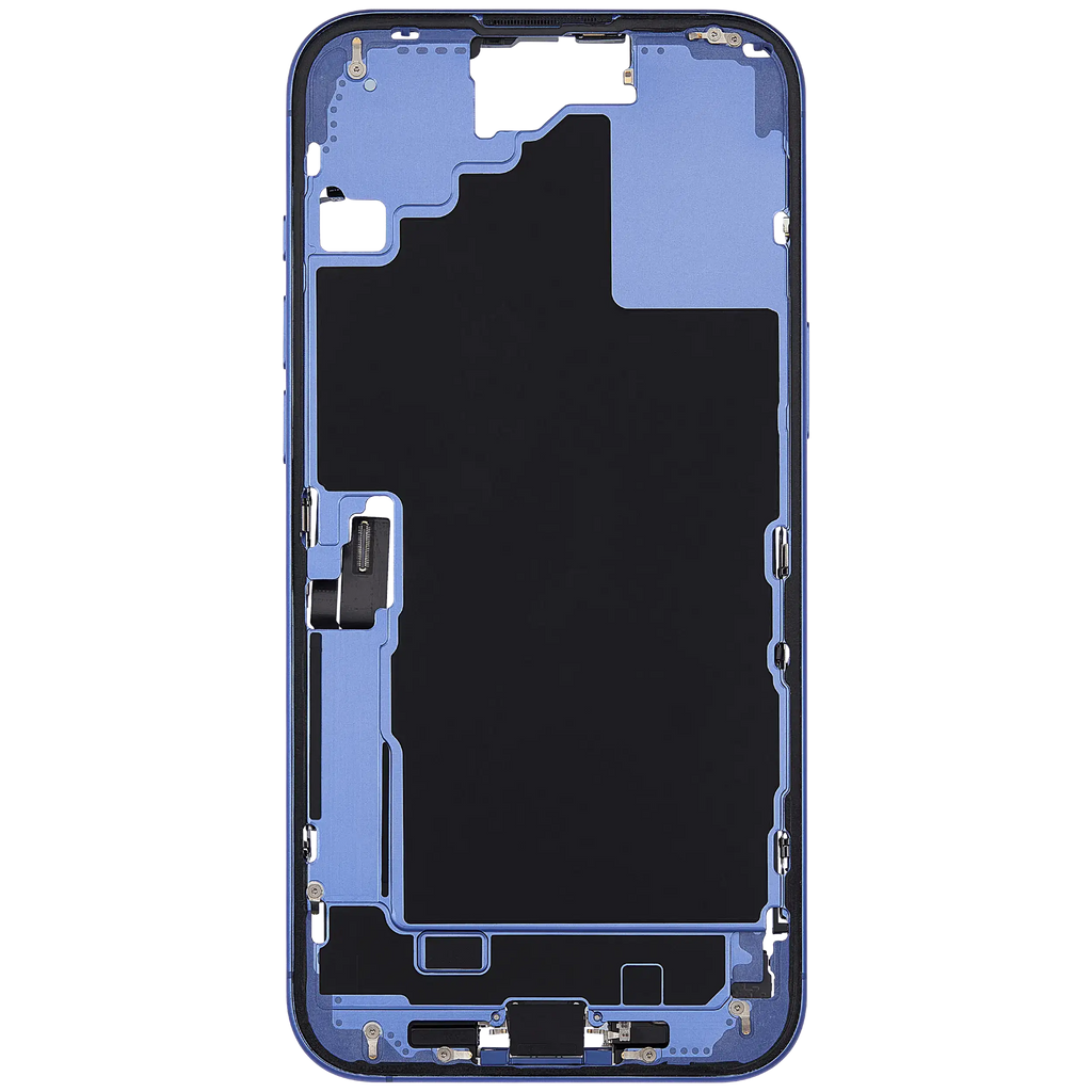 iPhone 16 Plus Gehäuse mit Ladebuchse-Flex & Kleinteile OEM Pull B Ultramarine