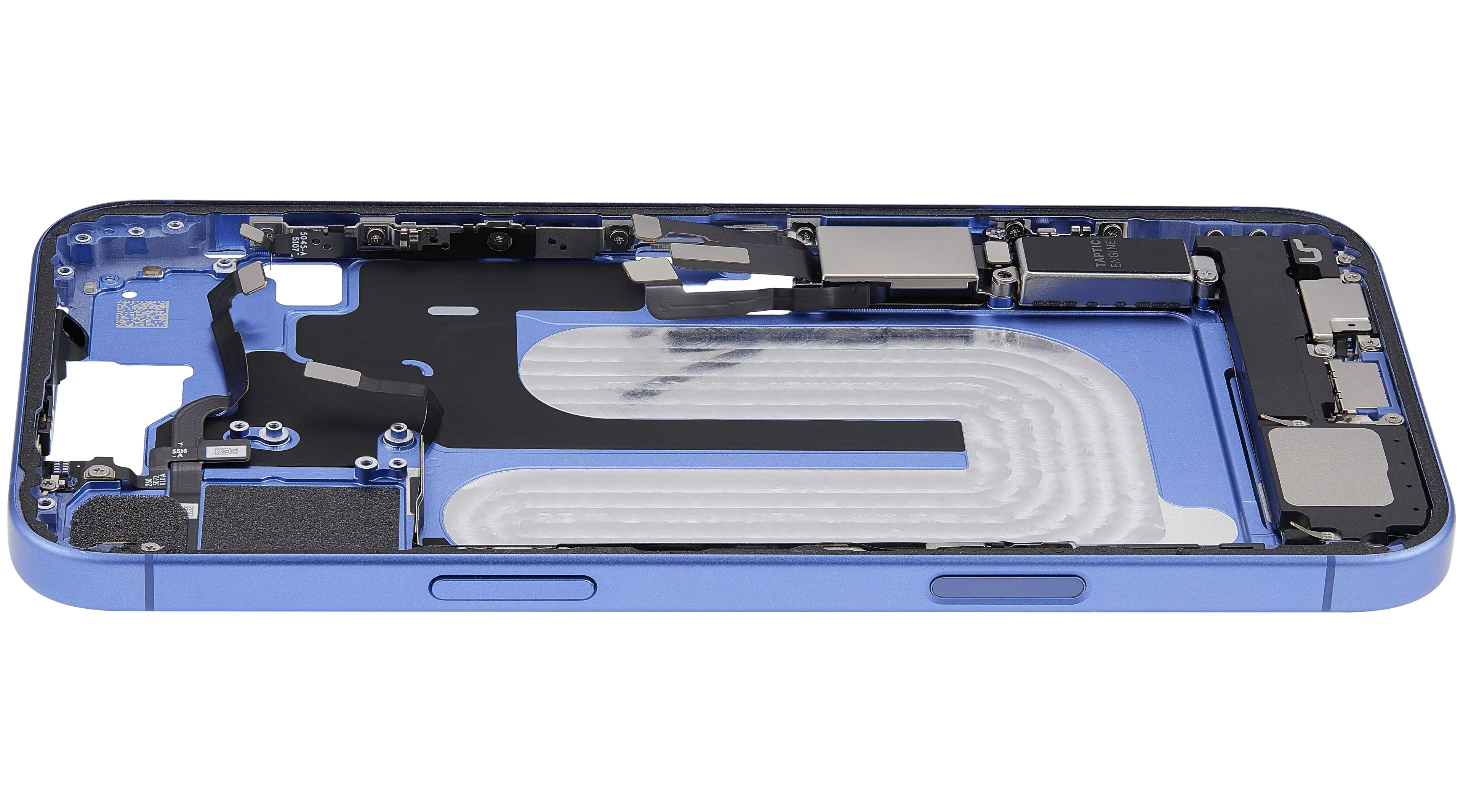 iPhone 16 Plus Gehäuse mit Ladebuchse-Flex & Kleinteile OEM Pull B Ultramarine