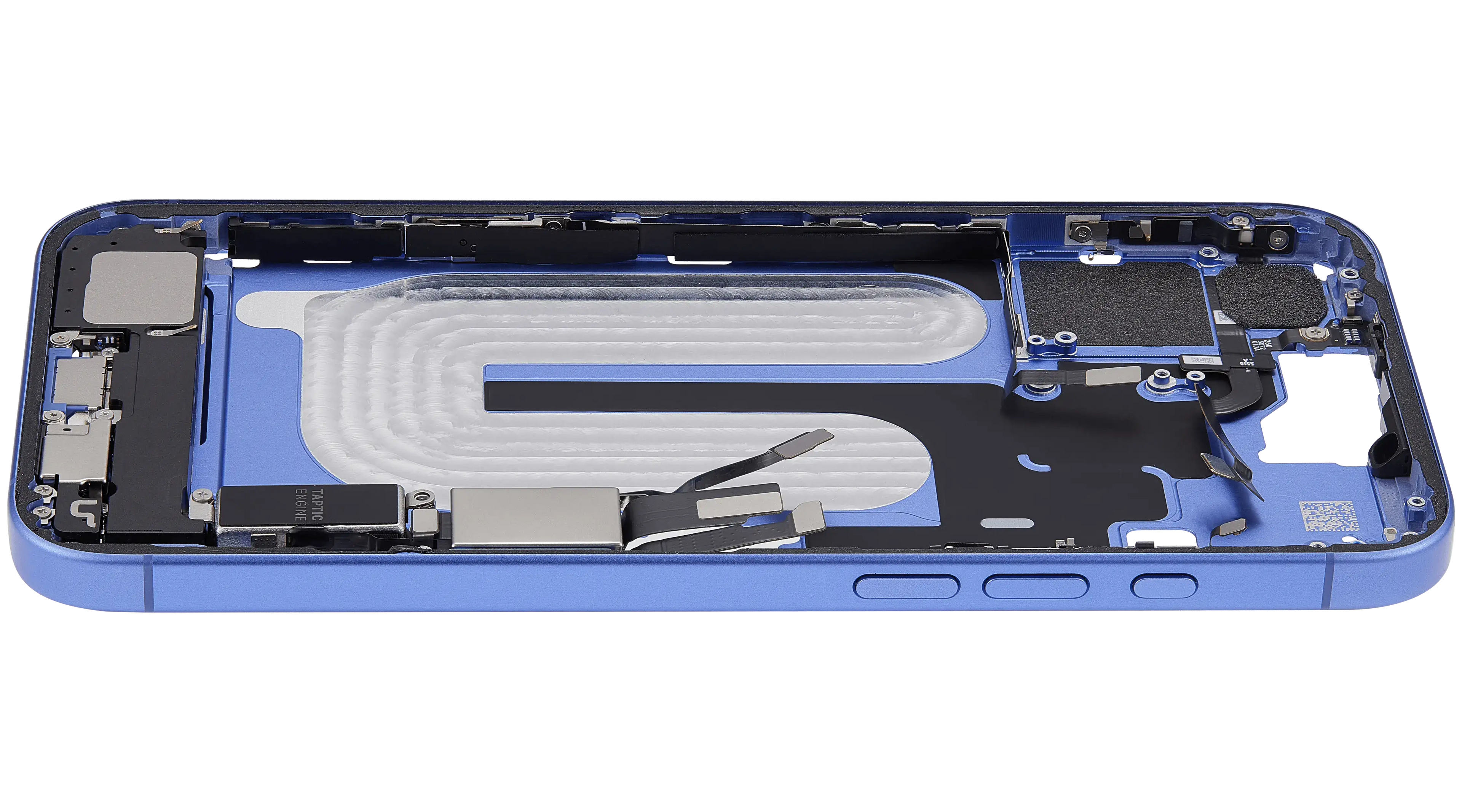 iPhone 16 Plus Gehäuse mit Ladebuchse-Flex & Kleinteile OEM Pull B Ultramarine
