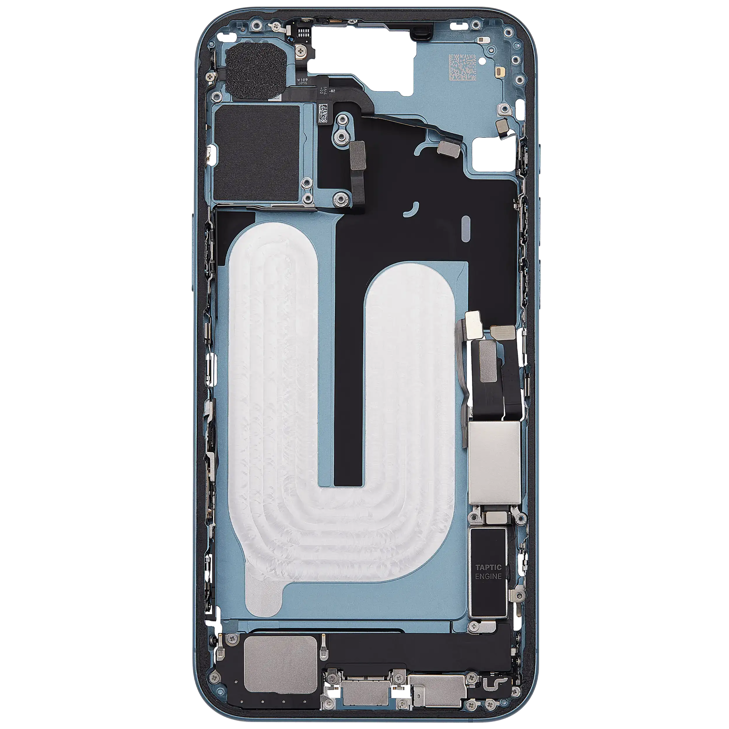 Original Apple-Ausbau C gebraucht – iPhone 16 Plus US Version Rahmen Teal