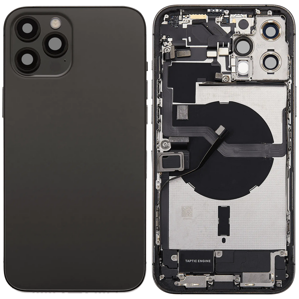 Original Apple-Ausbau C gebraucht – iPhone 12 Pro Max Backcover/Rahmen Graphit