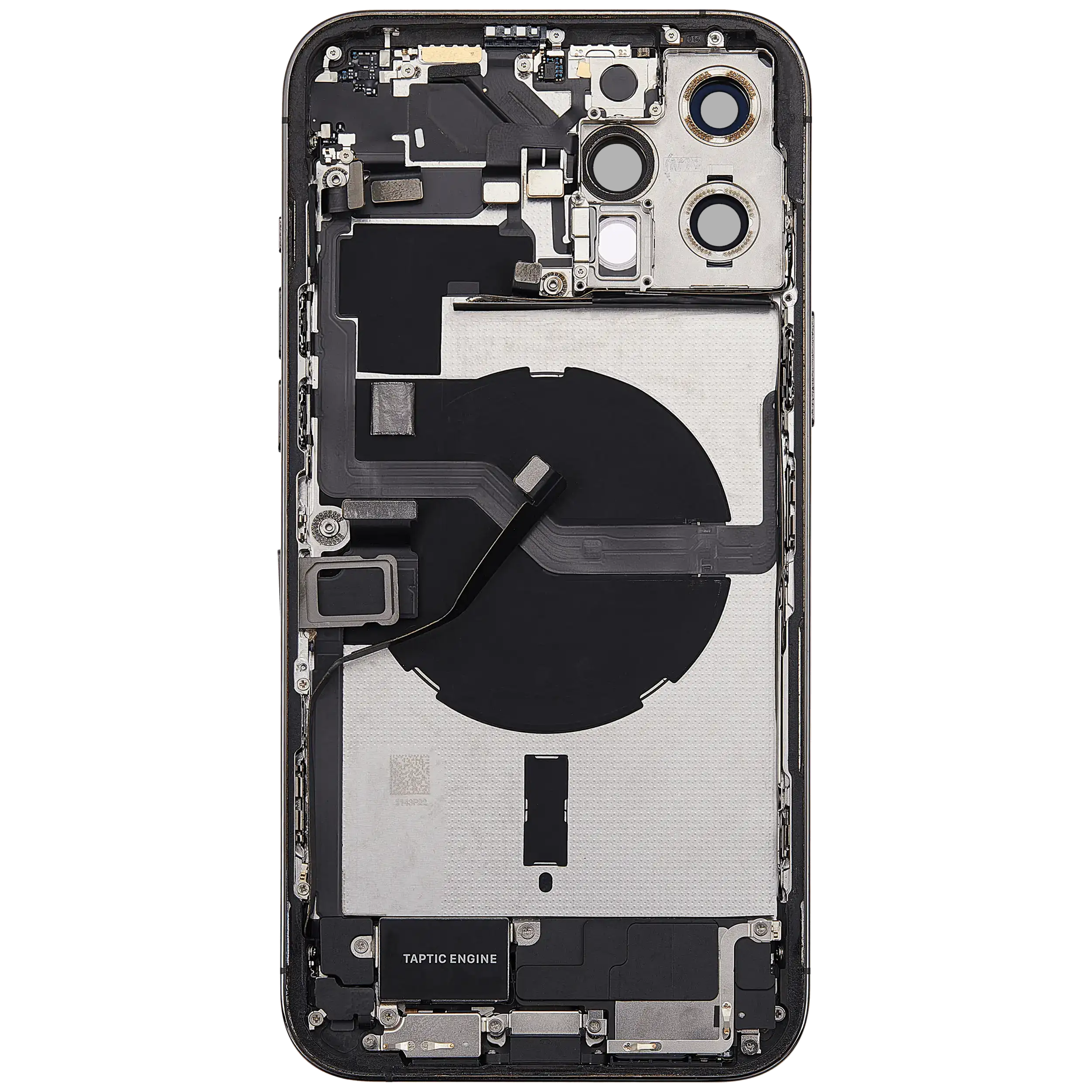 Original Apple-Ausbau C gebraucht – iPhone 12 Pro Max Backcover/Rahmen Graphit