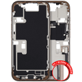 Midframe/Frame with Charging Port Flex & Small Parts for iPhone 16 Pro (EU/Global Version) (Used OEM Pull, Grade A) (Desert Titanium)