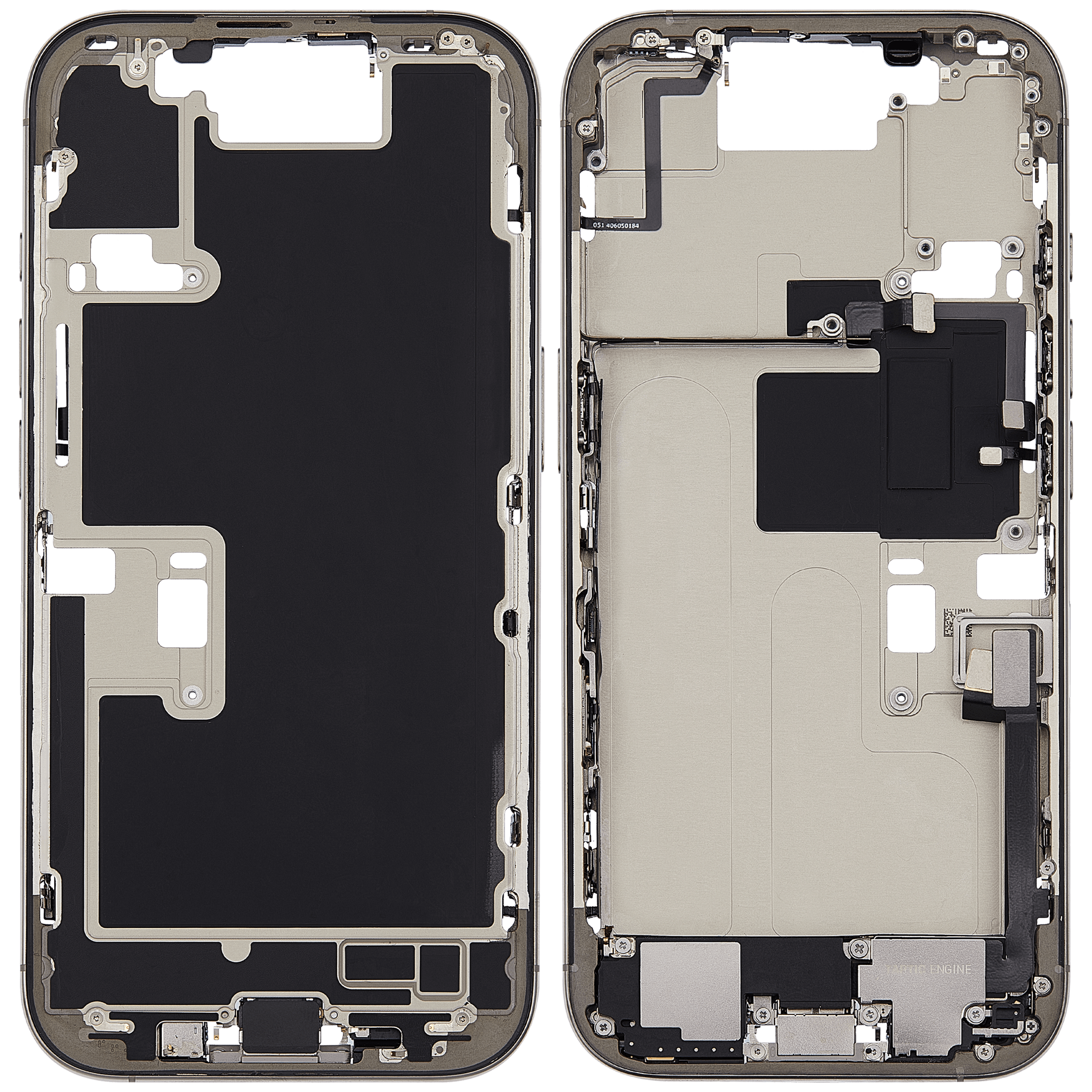 Original Apple-Ausbau C gebraucht – iPhone 16 Pro EU / Rahmen Natur