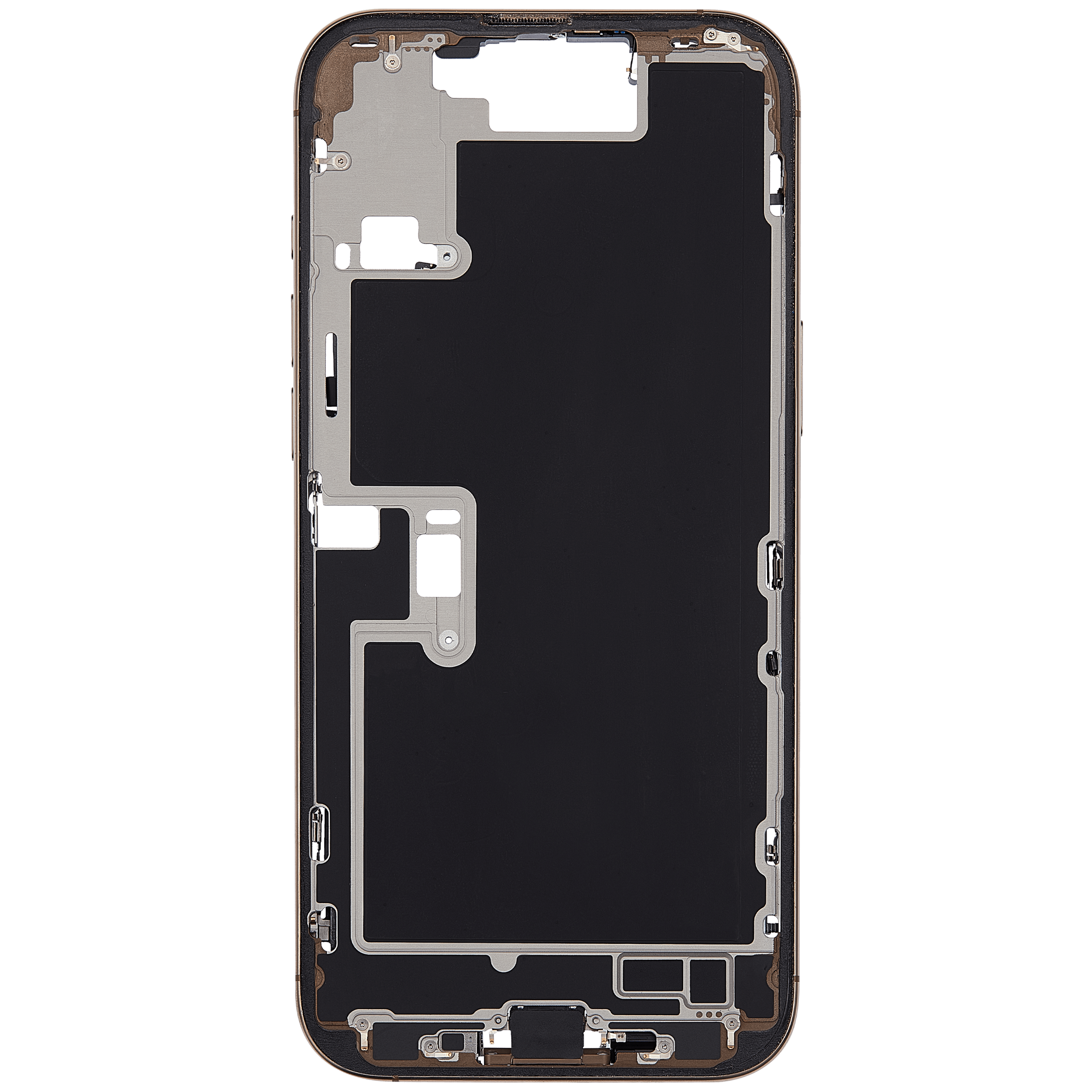 Original Apple-Ausbau A gebraucht – iPhone 16 Pro Max Rahmen Wüstensand