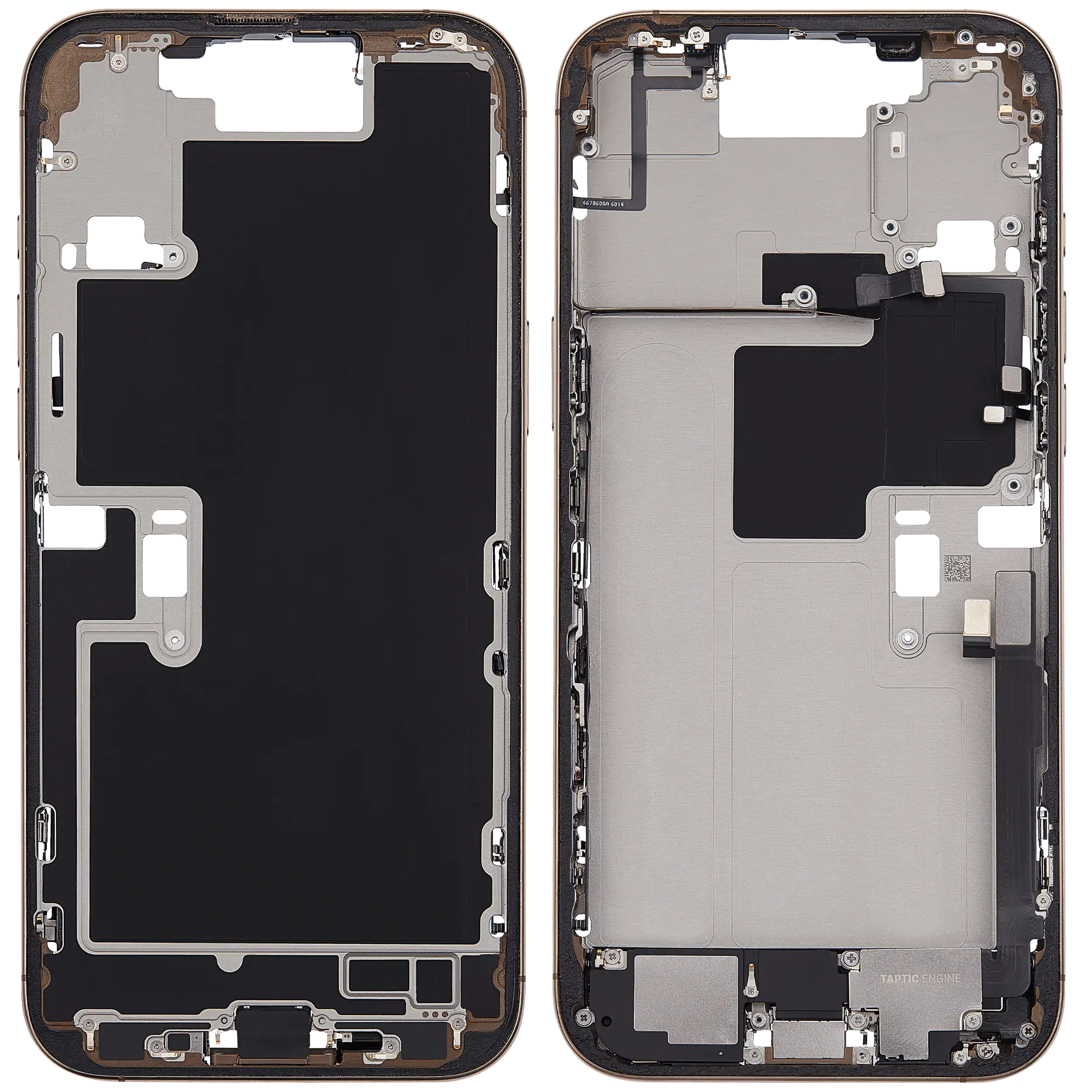 Original Apple-Ausbau A gebraucht – iPhone 16 Pro Max Rahmen Wüstensand