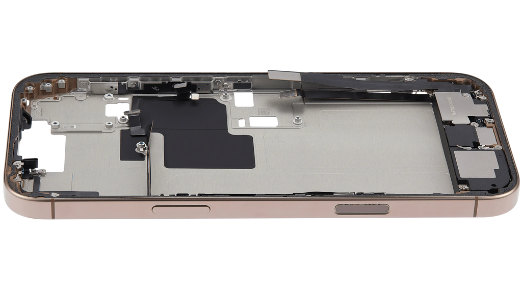 Original Apple-Ausbau A gebraucht – iPhone 16 Pro Max Rahmen Wüstensand