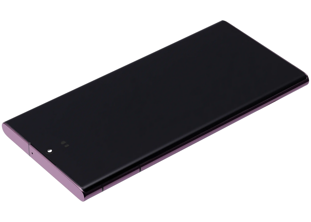 OLED-Display mit Rahmen Samsung Galaxy S22 Ultra Burgundy Aftermarket Pro 120Hz