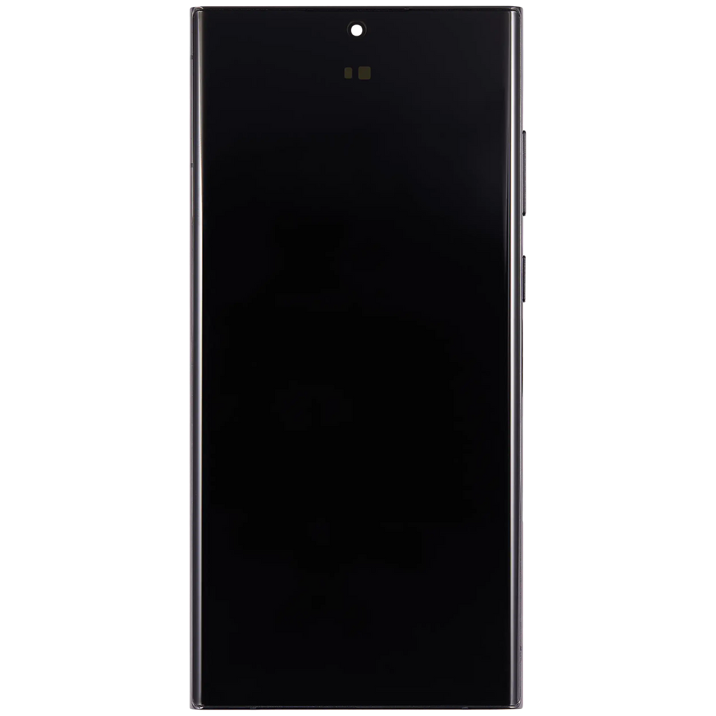 Samsung Galaxy S22 Ultra OLED-Display m. Rahmen - Phantom Black (Pro)
