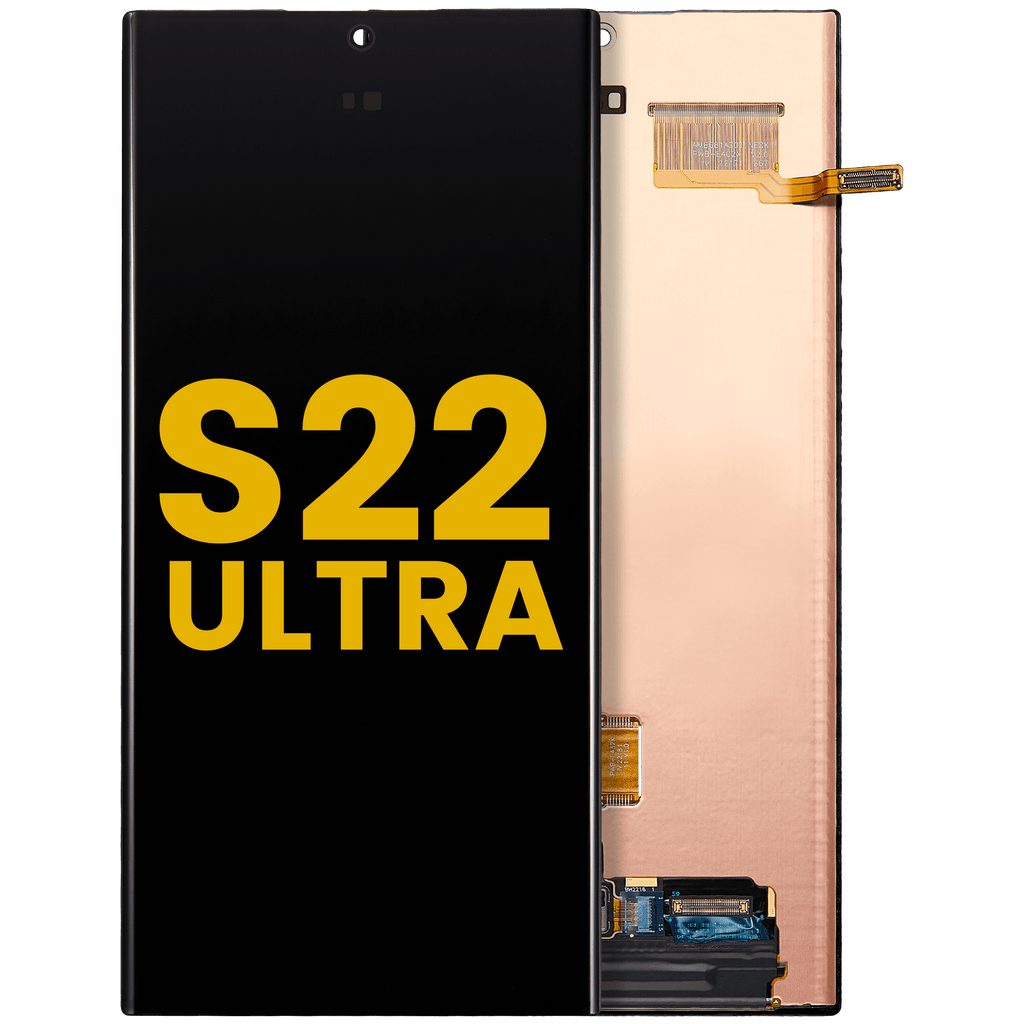 Frameless OLED Assembly for Samsung Galaxy S22 Ultra 5G (Refurbished) (All Colors)