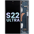 OLED Display Assembly with Frame for Samsung Galaxy S22 Ultra 5G (Service Pack) (Green)