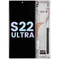 OLED Display with Frame for Samsung Galaxy S22 Ultra 5G (Service Pack) (Phantom White)