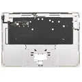 Top Case mit Tastatur (ISO English International) für MacBook Air 15" A3114 (2024) (Genuine OEM) (Silber)