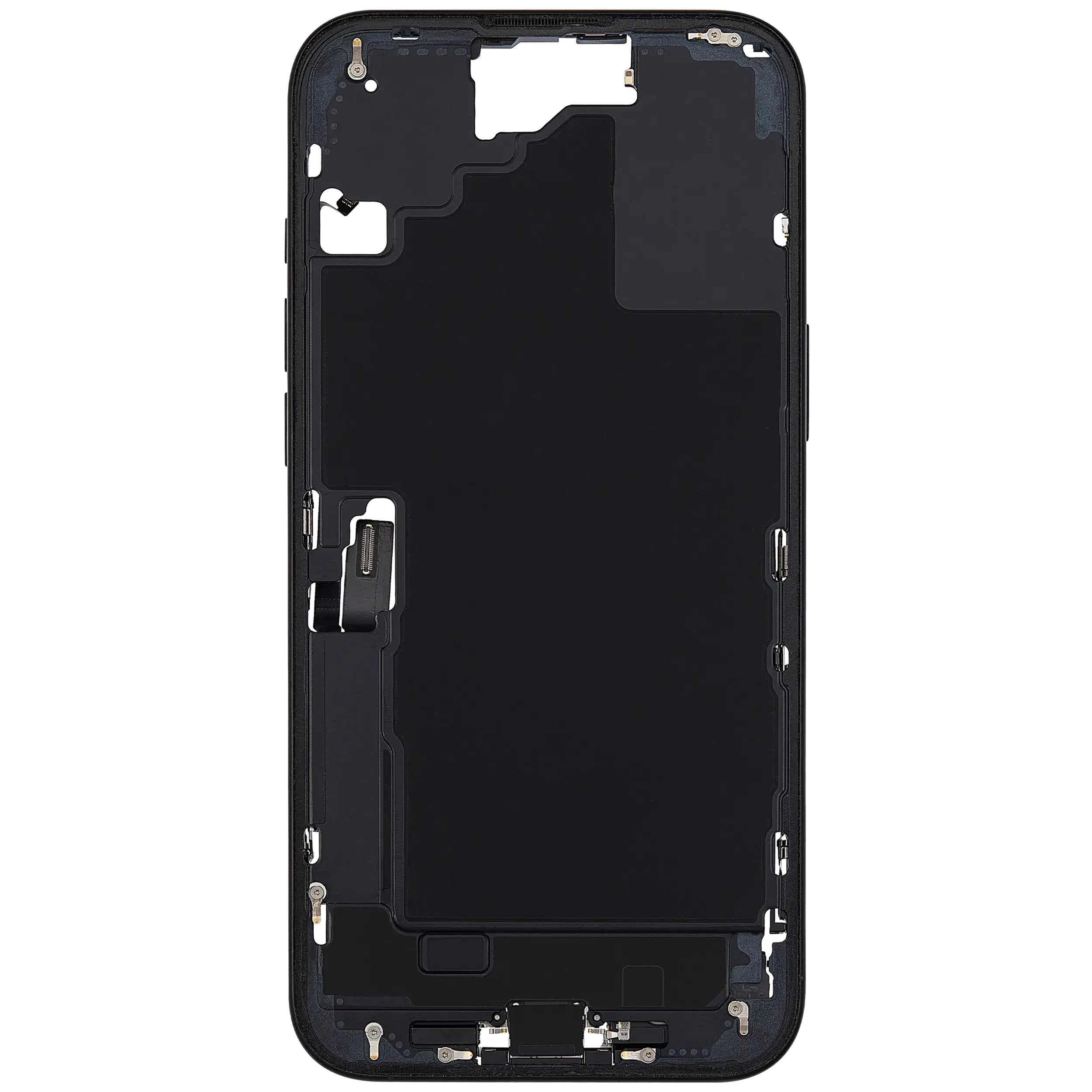 Original Apple-Ausbau C gebraucht – iPhone 16 Plus US Version Rahmen Schwarz