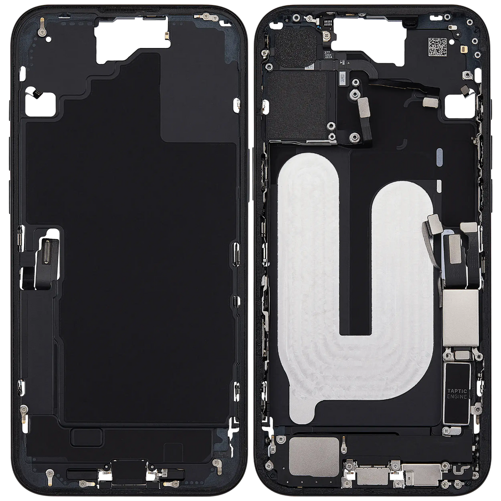 Original Apple-Ausbau C gebraucht – iPhone 16 Plus US Version Rahmen Schwarz