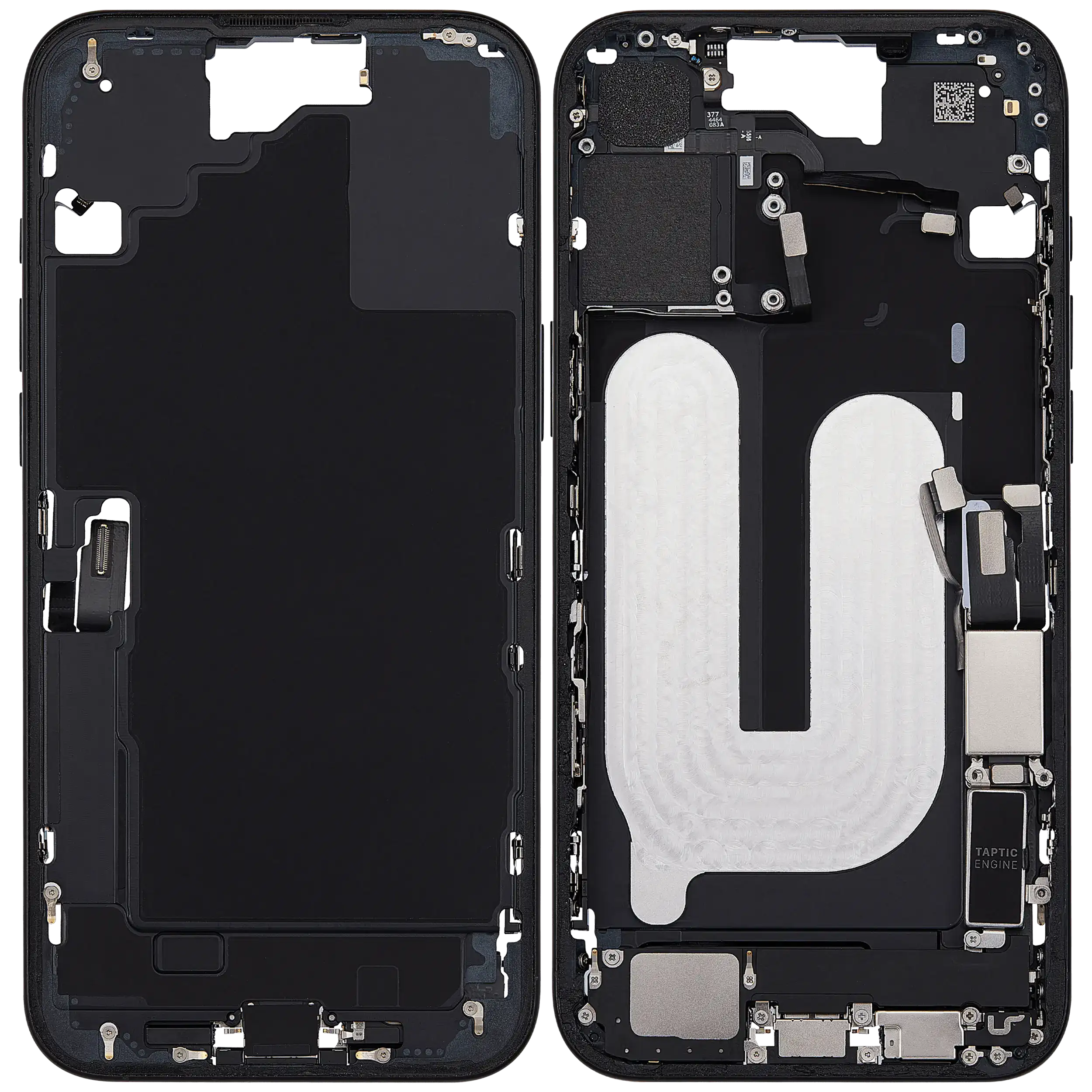 Original Apple-Ausbau C gebraucht – iPhone 16 Plus US Version Rahmen Schwarz