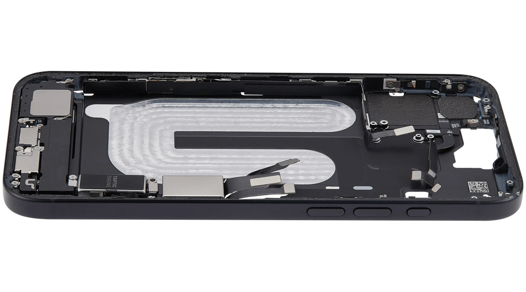 Original Apple-Ausbau C gebraucht – iPhone 16 Plus US Version Rahmen Schwarz