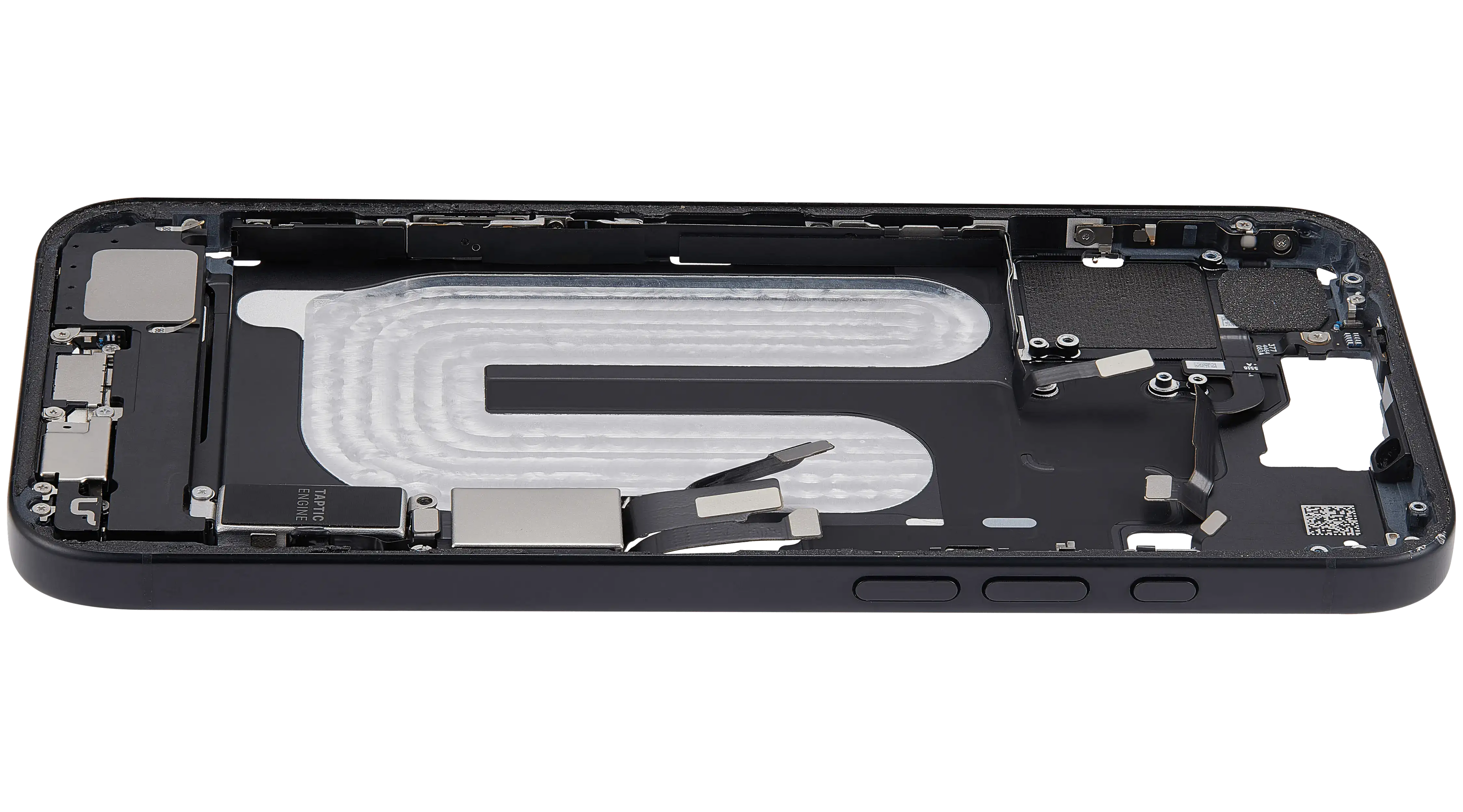 Original Apple-Ausbau C gebraucht – iPhone 16 Plus US Version Rahmen Schwarz