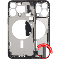 Midframe/Rahmen Ladebuchse Flex iPhone 15 Pro Max OEM A Schwarz Titan