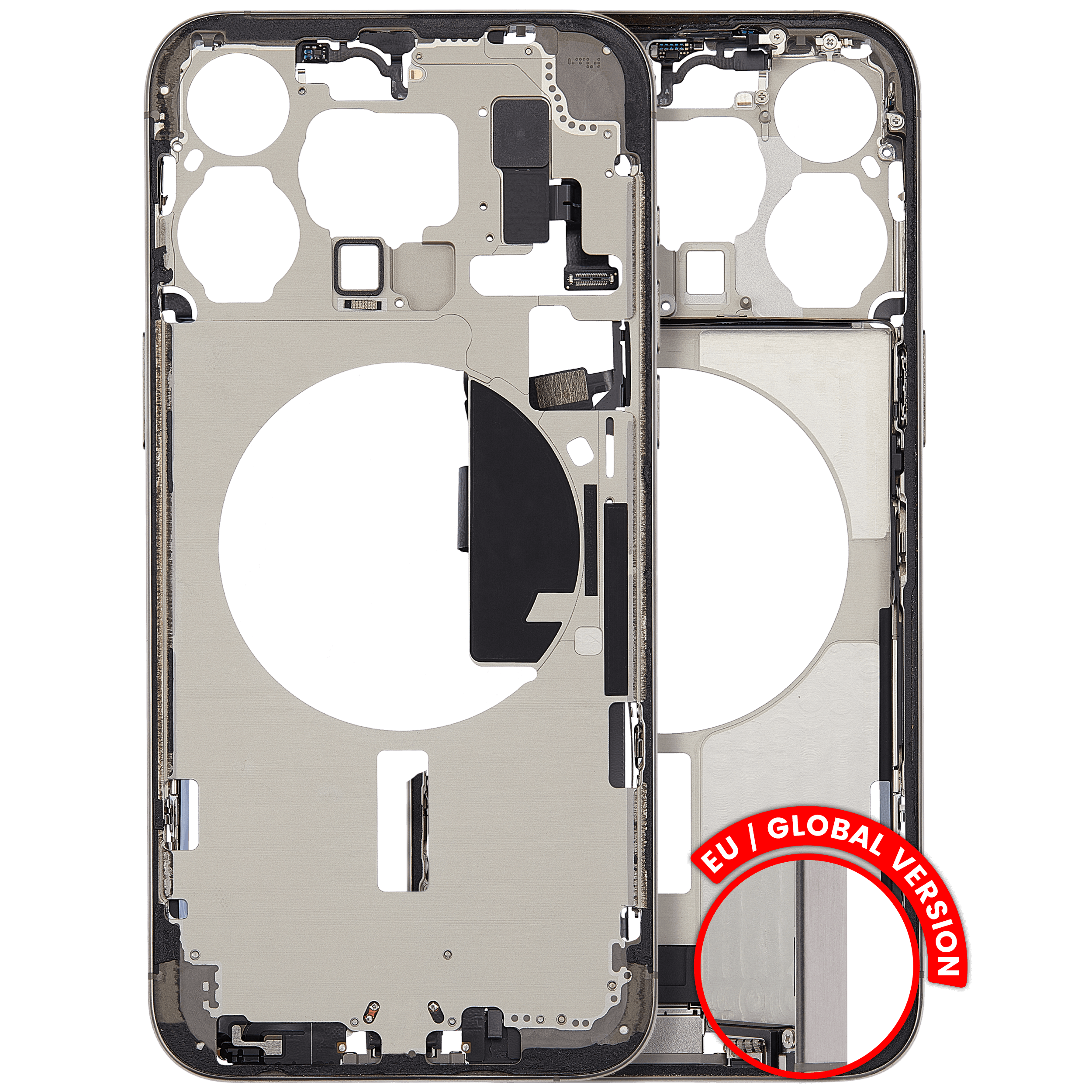 Original Apple-Ausbau A gebraucht – iPhone 15 Pro Max EU / Rahmen Natur