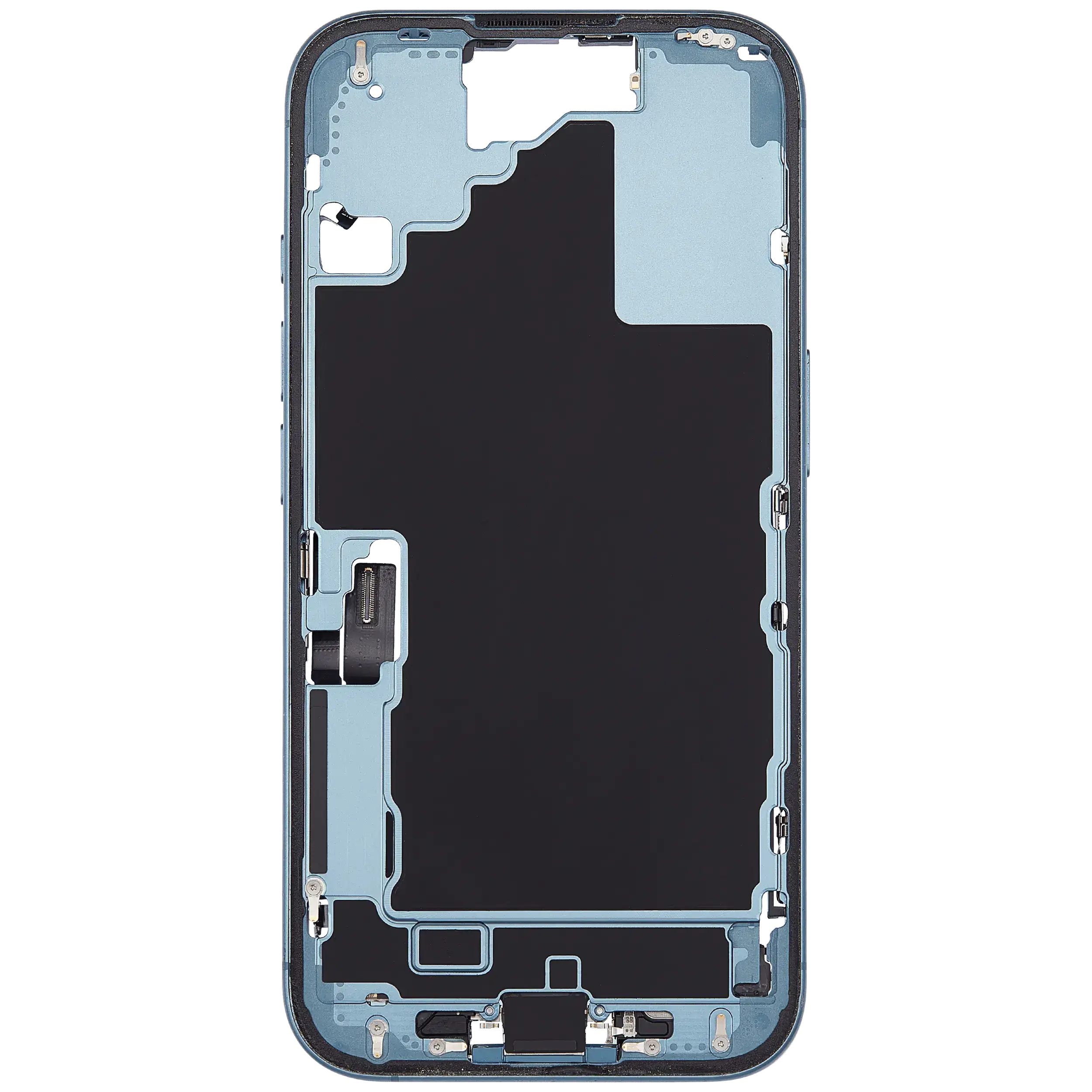 Original Apple-Ausbau C gebraucht – iPhone 16 US Version Rahmen Teal