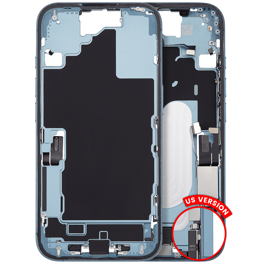Original Apple-Ausbau C gebraucht – iPhone 16 US Version Rahmen Teal