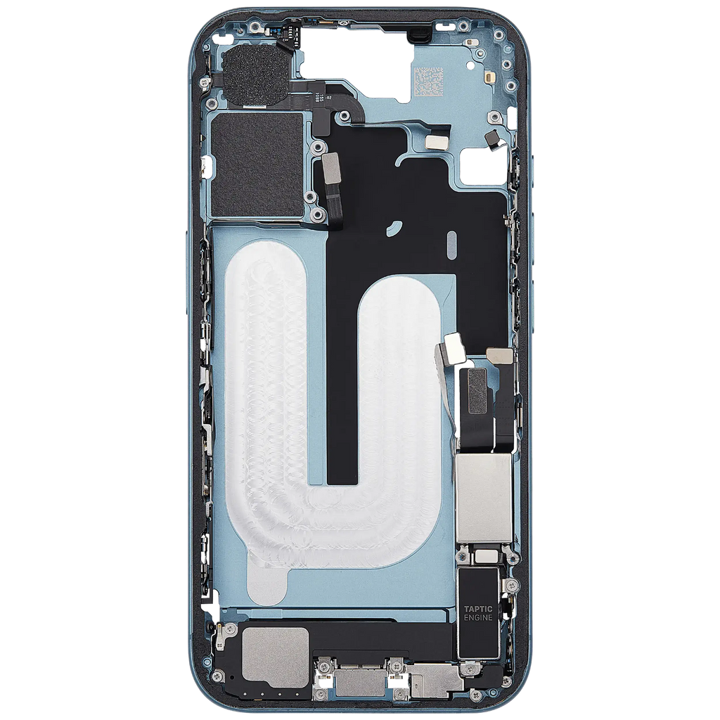 Original Apple-Ausbau C gebraucht – iPhone 16 US Version Rahmen Teal
