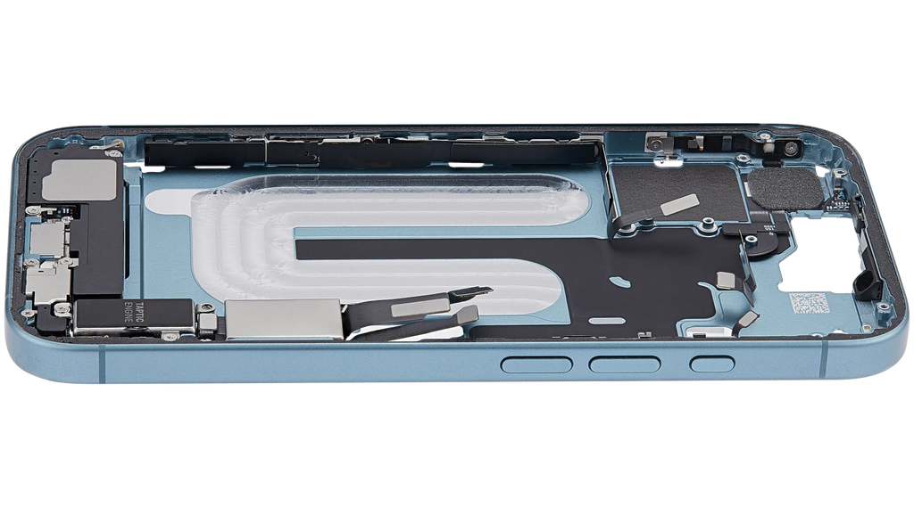 Original Apple-Ausbau C gebraucht – iPhone 16 US Version Rahmen Teal