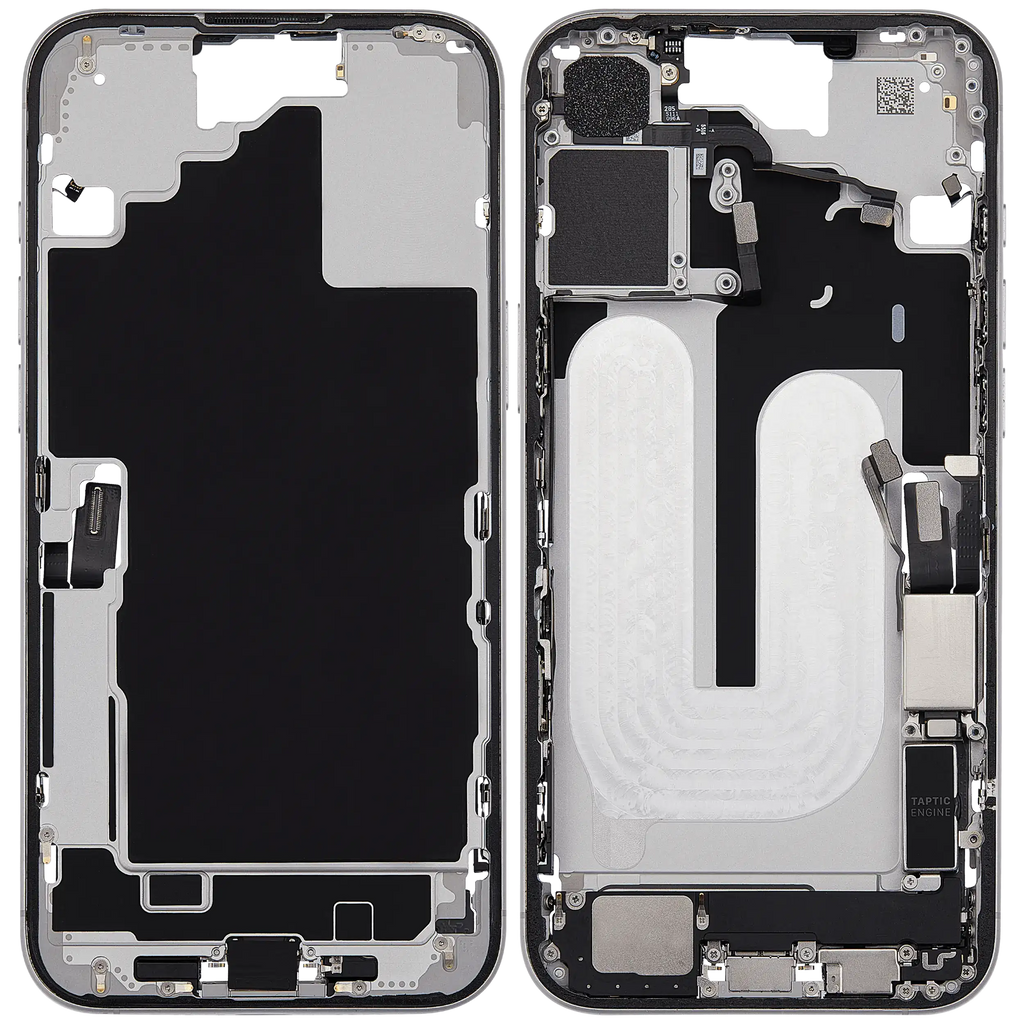 Original Apple-Ausbau C gebraucht – iPhone 16 Plus US Version Rahmen Weiß