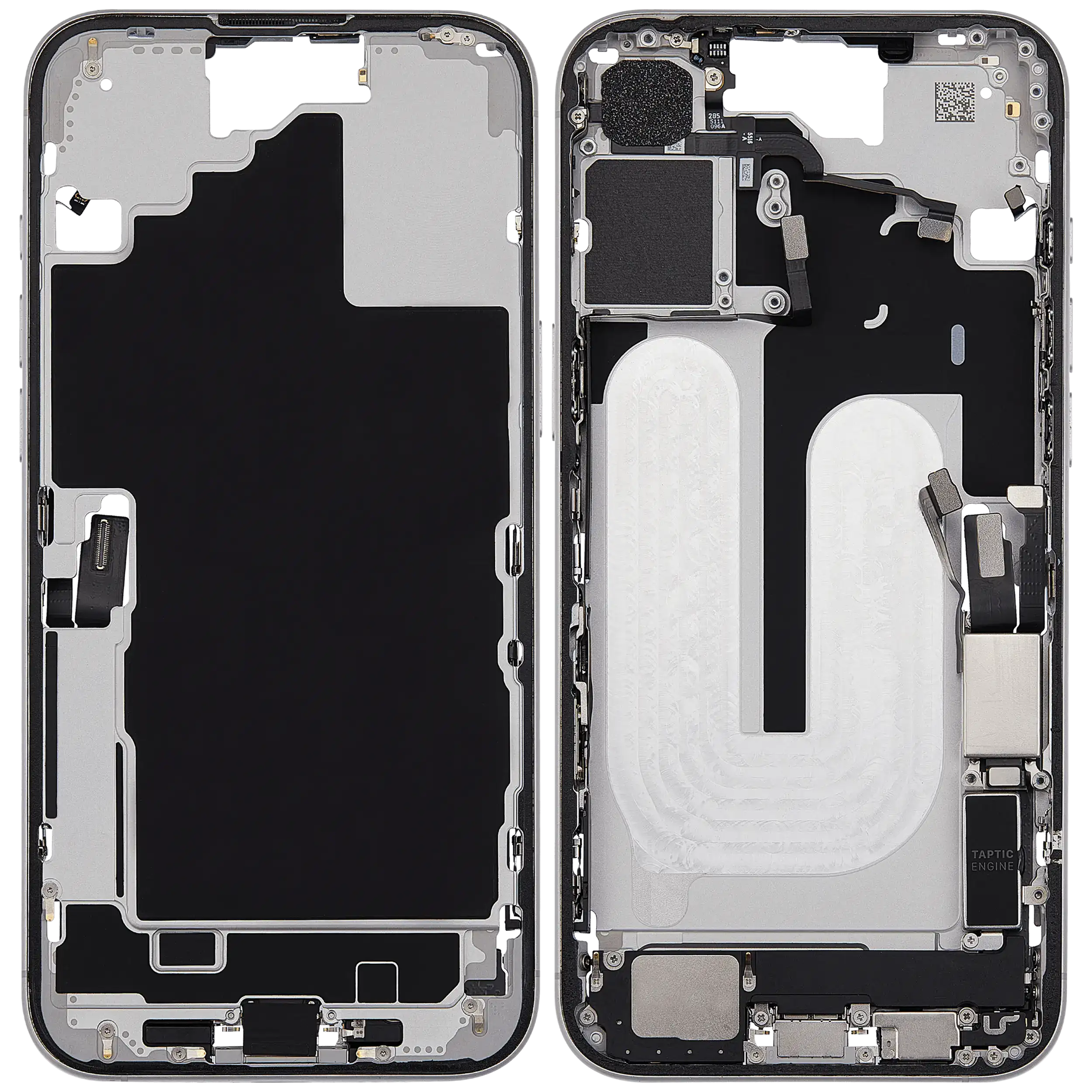 Original Apple-Ausbau C gebraucht – iPhone 16 Plus US Version Rahmen Weiß