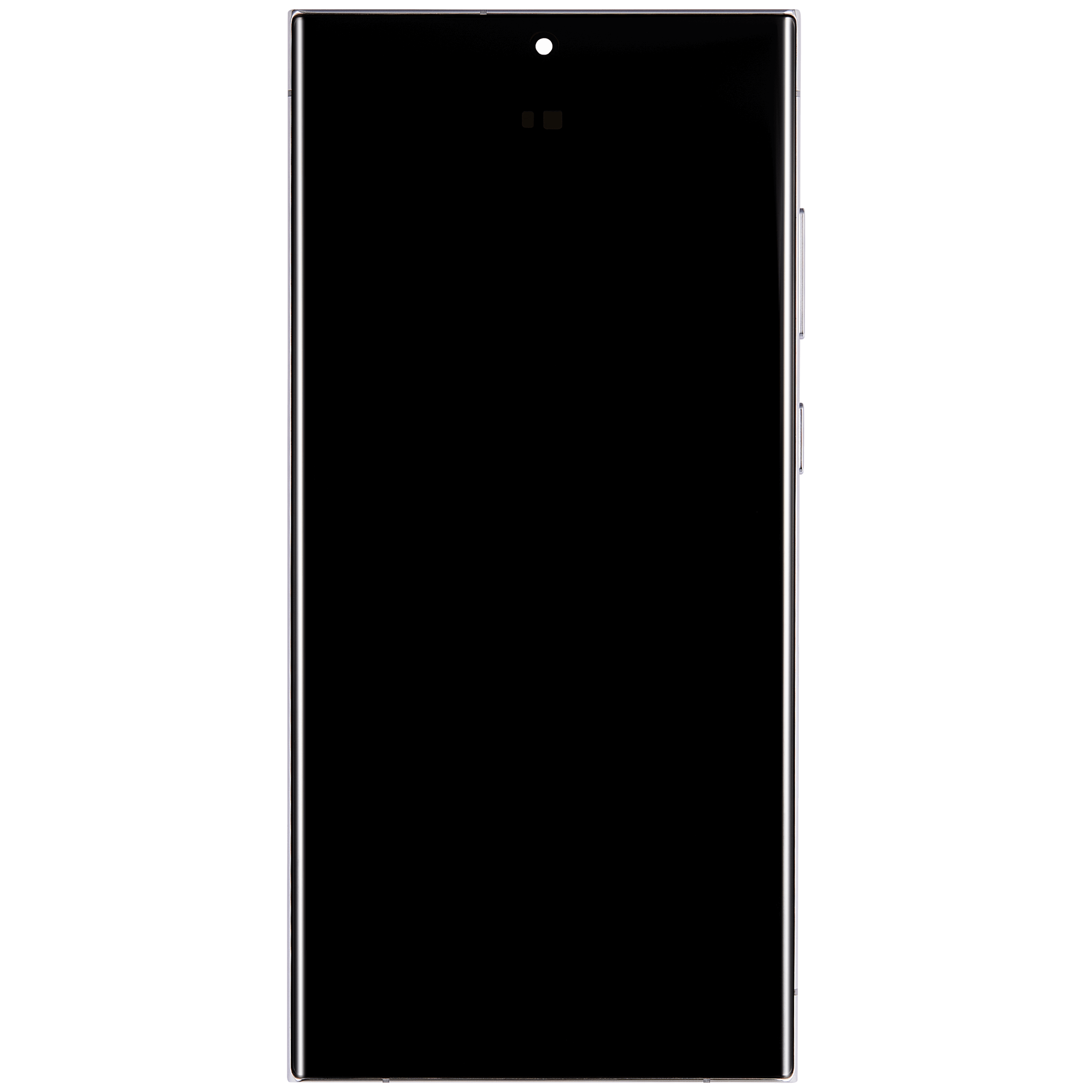 OLED-Display mit Rahmen für Samsung Galaxy S23 Ultra Himmelblau Aftermarket Pro