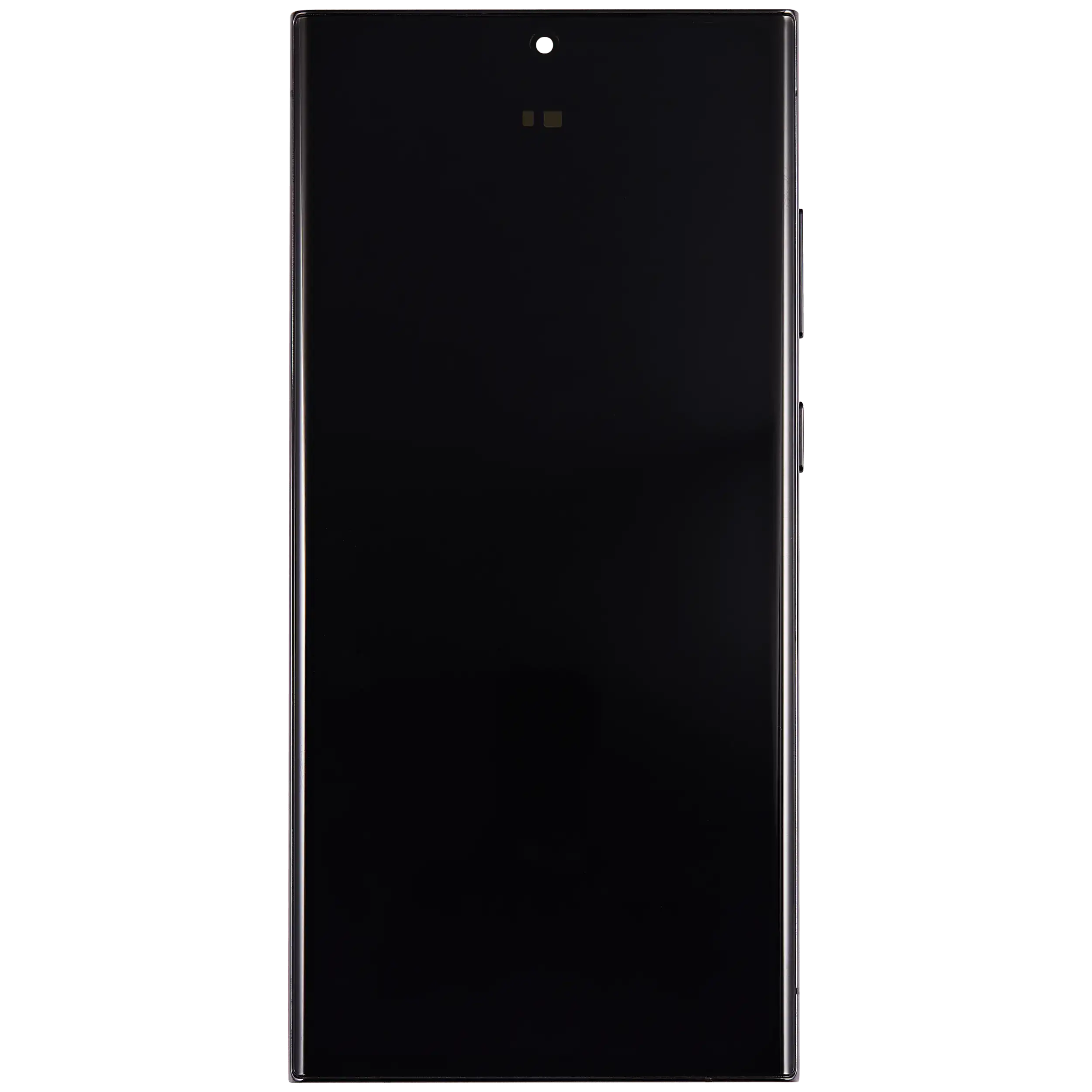 OLED-Display mit Rahmen Galaxy S23 Ultra - Phantom Black - Aftermarket Pro