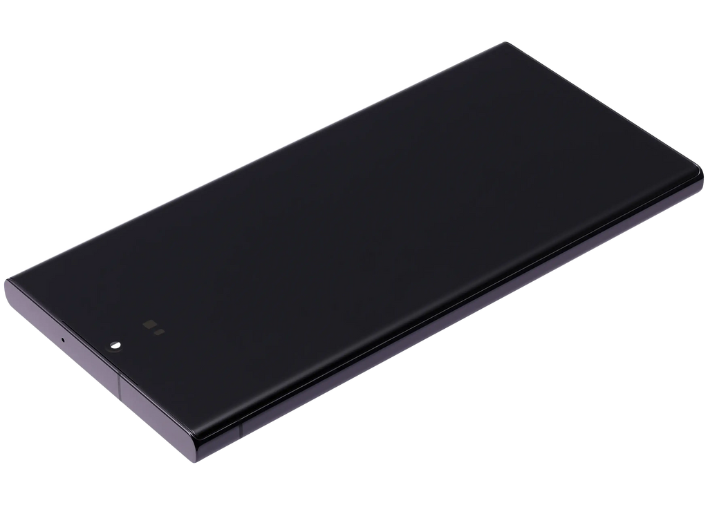 OLED-Display mit Rahmen Galaxy S23 Ultra - Phantom Black - Aftermarket Pro