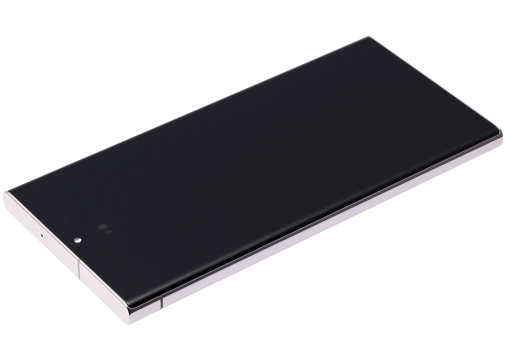 OLED-Display mit Rahmen Samsung Galaxy S23 Ultra Cream Pro