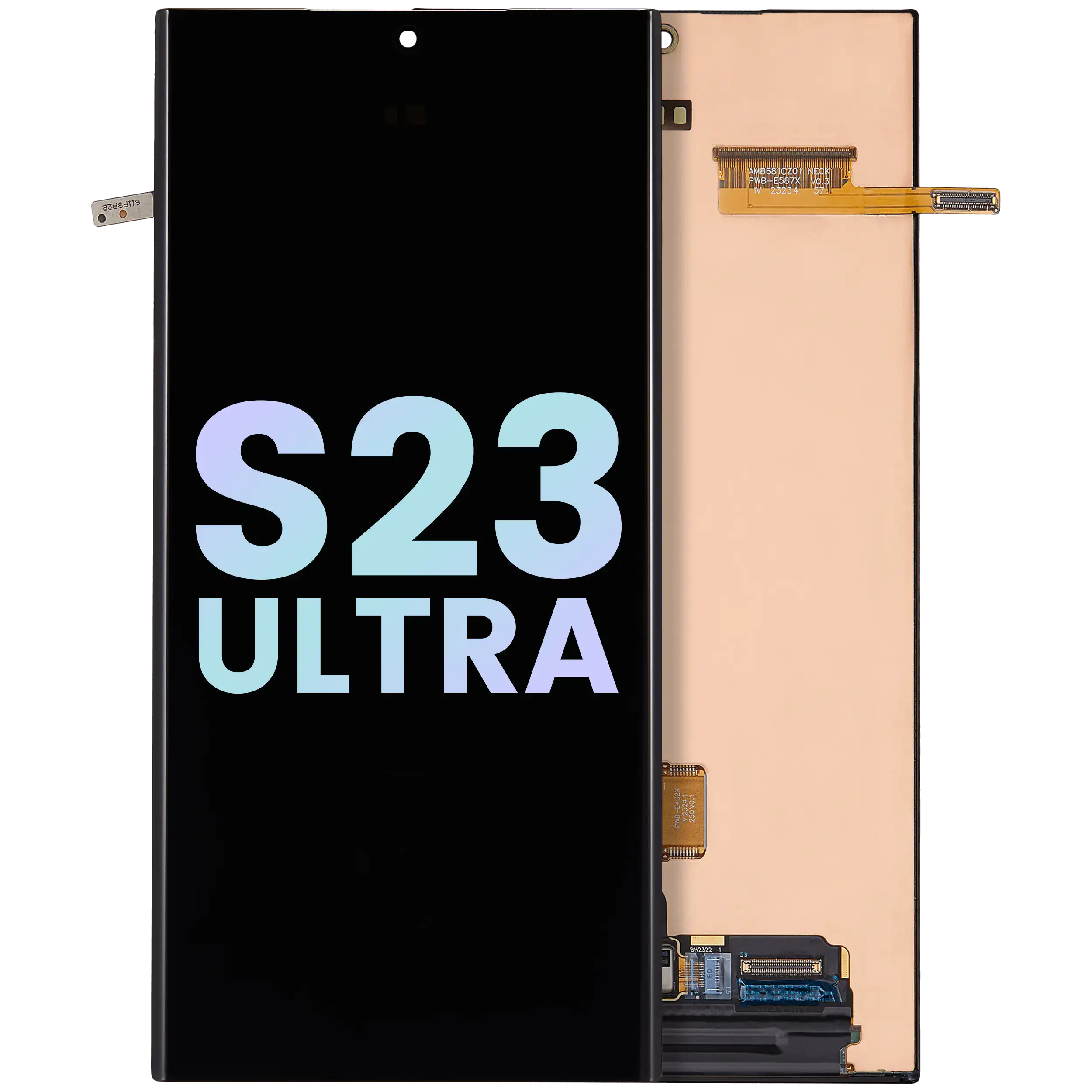 Frameless OLED Display for Samsung Galaxy S23 Ultra 5G (US & International) (Service Pack) (All Colors)