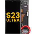 OLED Display with Frame for Samsung Galaxy S23 Ultra (US & International) (Refurbished) (Green)