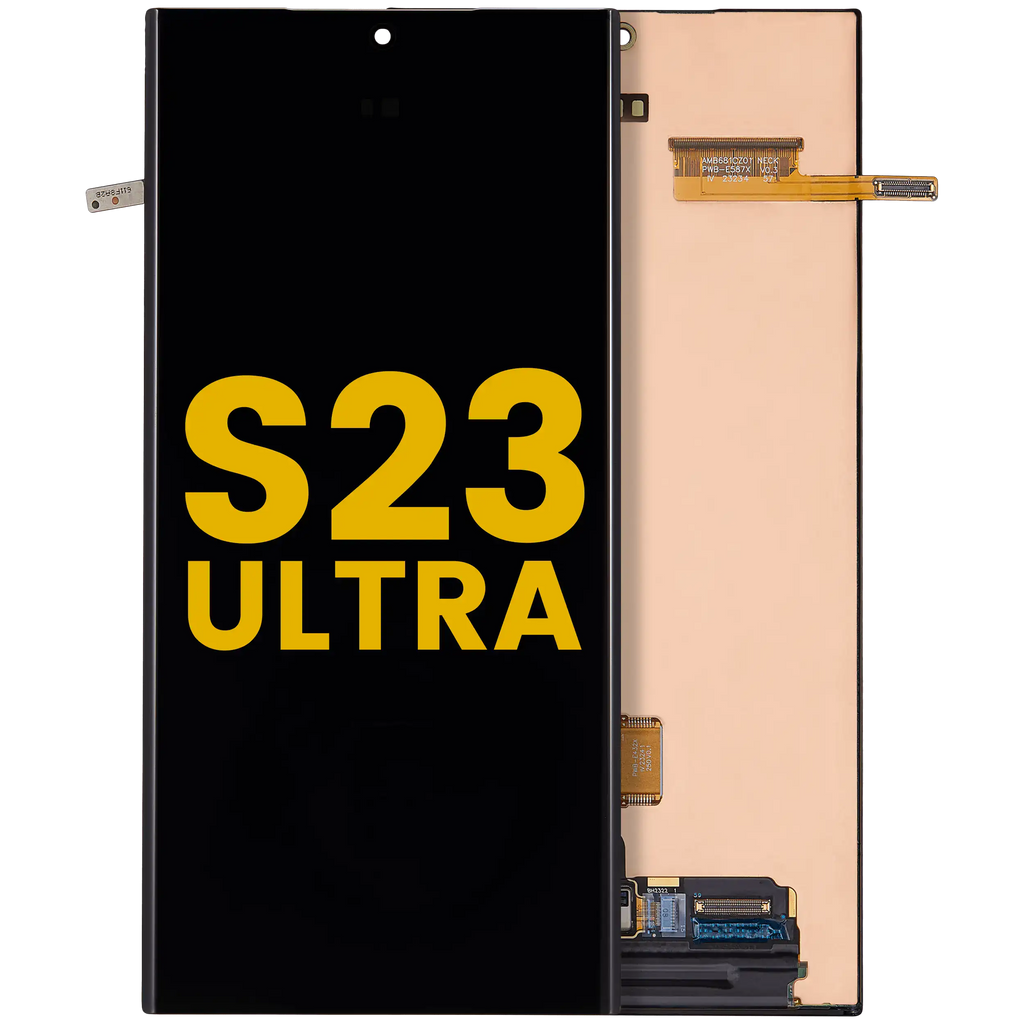 Frameless OLED Display for Samsung Galaxy S23 Ultra 5G (US & International) (Refurbished) (All Colors)