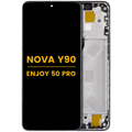 LCD Display with Frame for Huawei Nova Y90 / Enjoy 50 Pro (Refurbished) (Midnight Black)