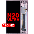 OLED Display with Frame for Samsung Galaxy Note 20 Ultra 5G (Aftermarket Pro) (120Hz) (Mystic Bronze)