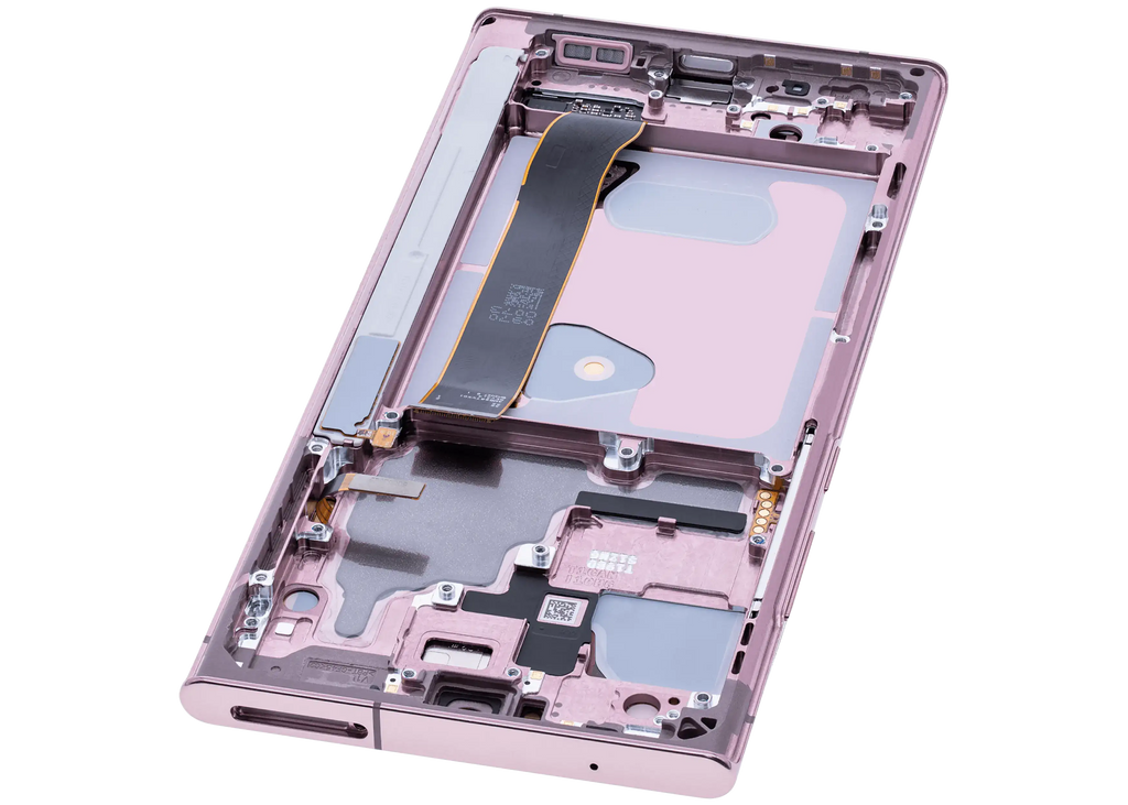 OLED-Display mit Rahmen Samsung Galaxy Note20 Ultra Mystic Bronze Aftermarket Pr