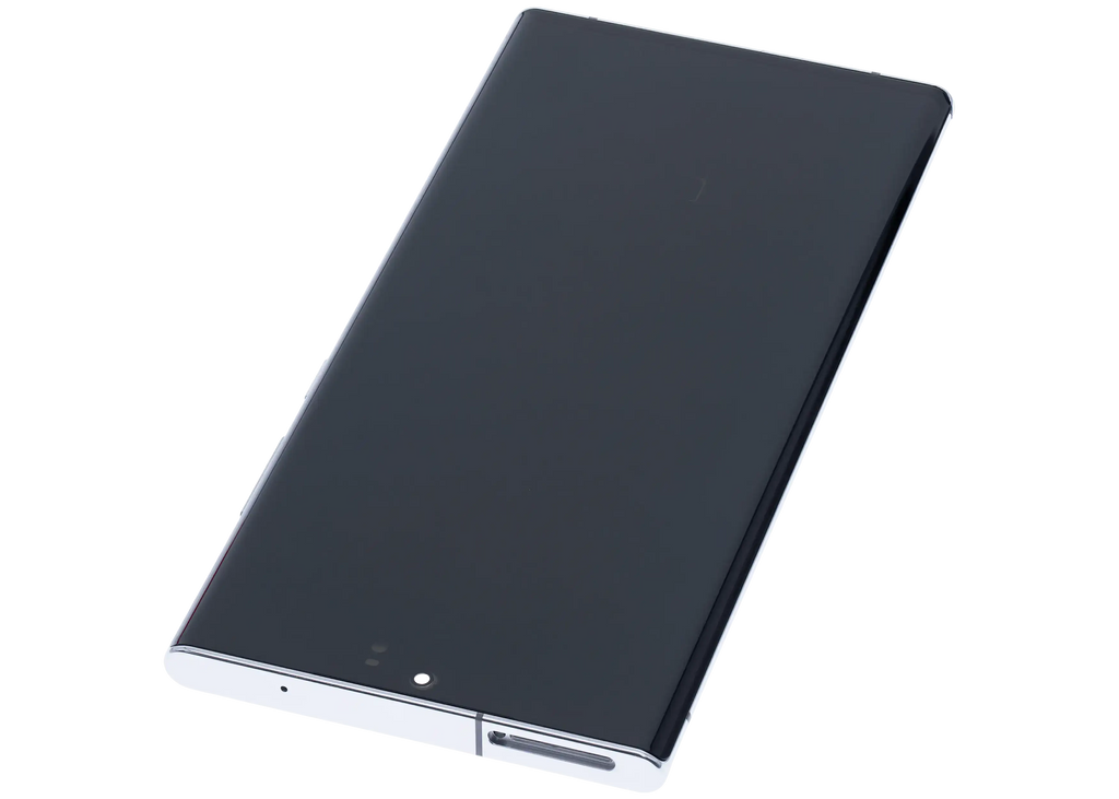 OLED-Display mit Rahmen für Samsung Note20 Ultra 5G (Aftermarket Pro, Mystic Whi