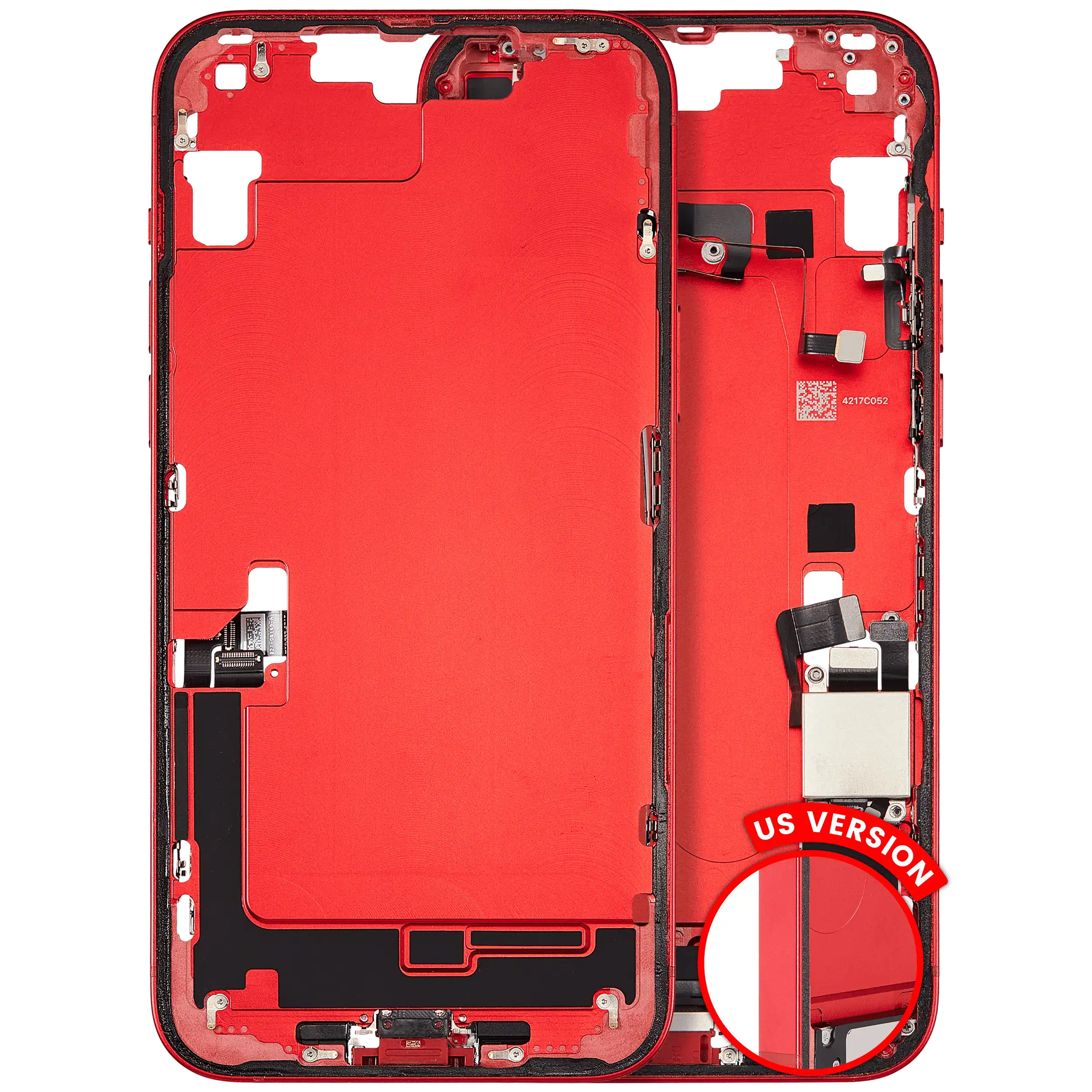 Original Apple-Ausbau A gebraucht – iPhone 14 Plus US Version Rahmen Rot