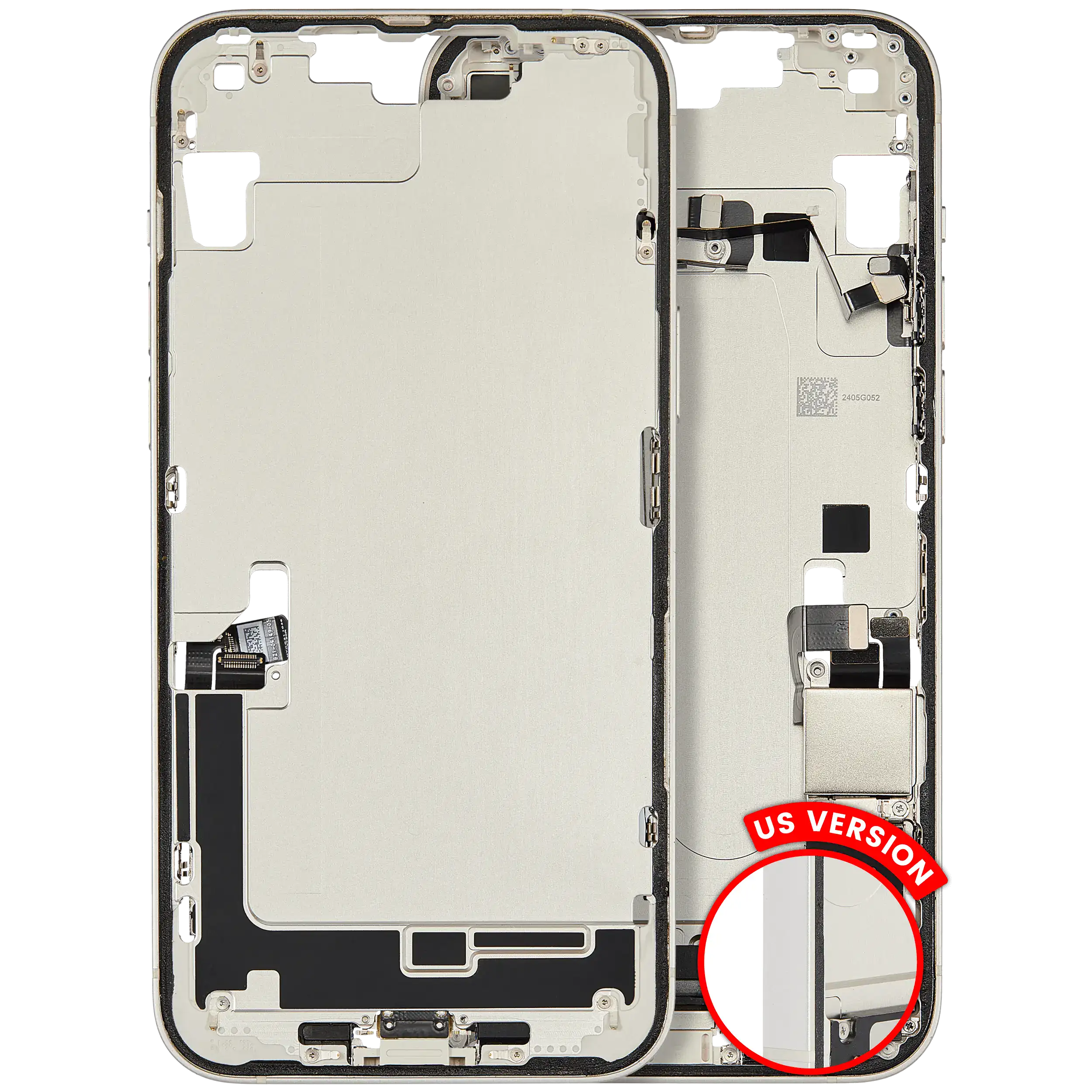 Original Apple-Ausbau B gebraucht – iPhone 14 Plus US Version Rahmen Polarstern