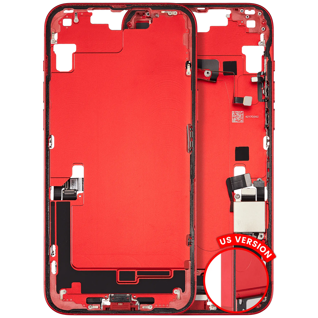 Original Apple-Ausbau B gebraucht – iPhone 14 Plus US Version Rahmen Rot